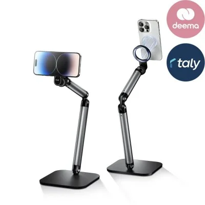 TELESIN Magnetic Desktop Phone Stand - Black